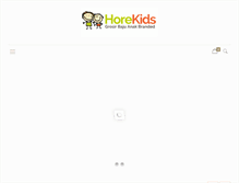 Tablet Screenshot of horekids.com